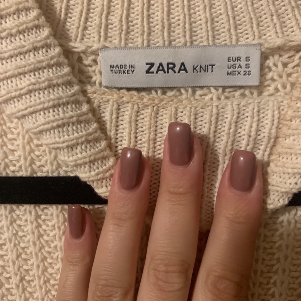 zara sweater